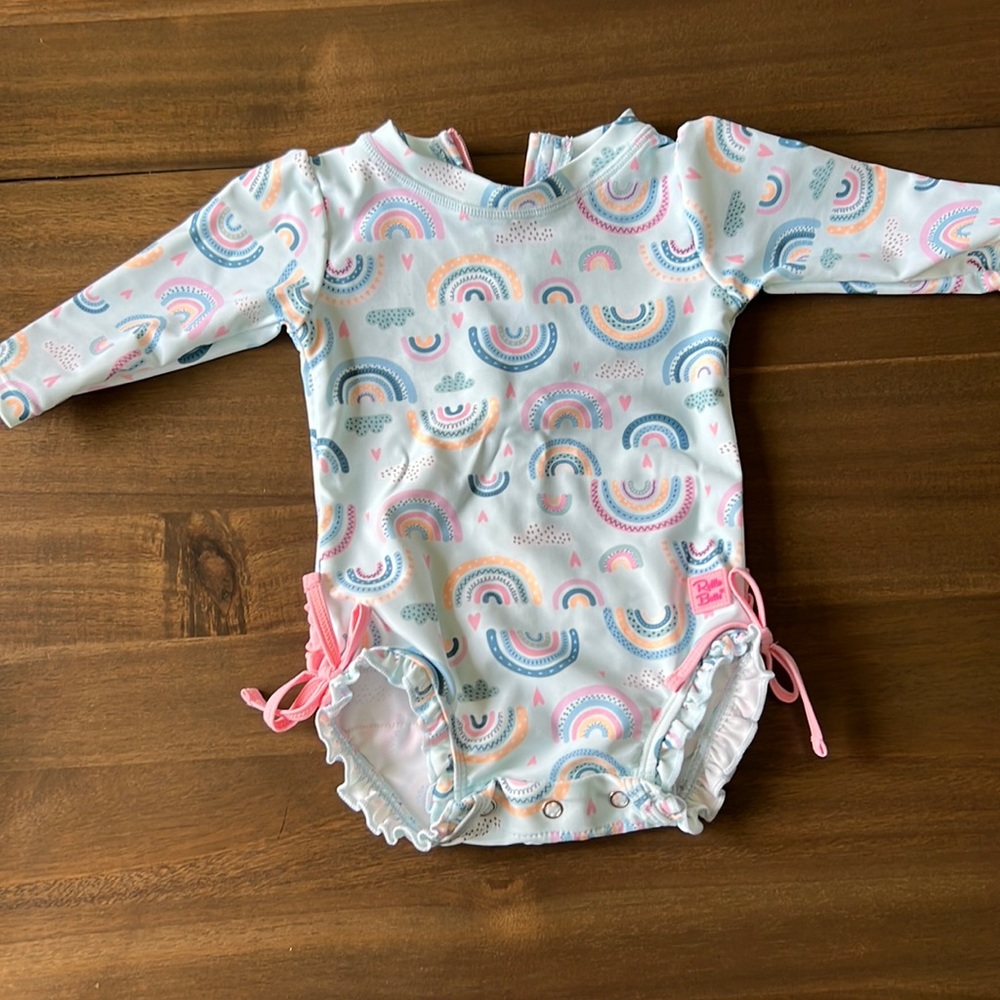 Ruffle Butts 3-6 month Swim Suit